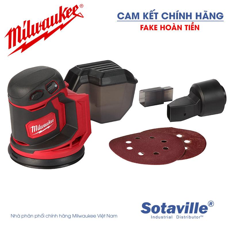 MÁY CHÀ NHÁM MILWAUKEE M18 BOS125 - bare