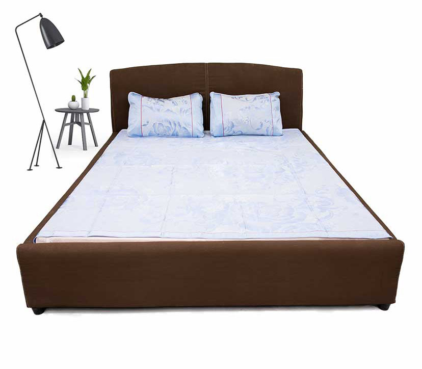 Chiều lụa, chiếu tre điều hòa Ashio 1.6 x 2m và 1.8 x 2m mát lạnh tặng 2 vỏ gối