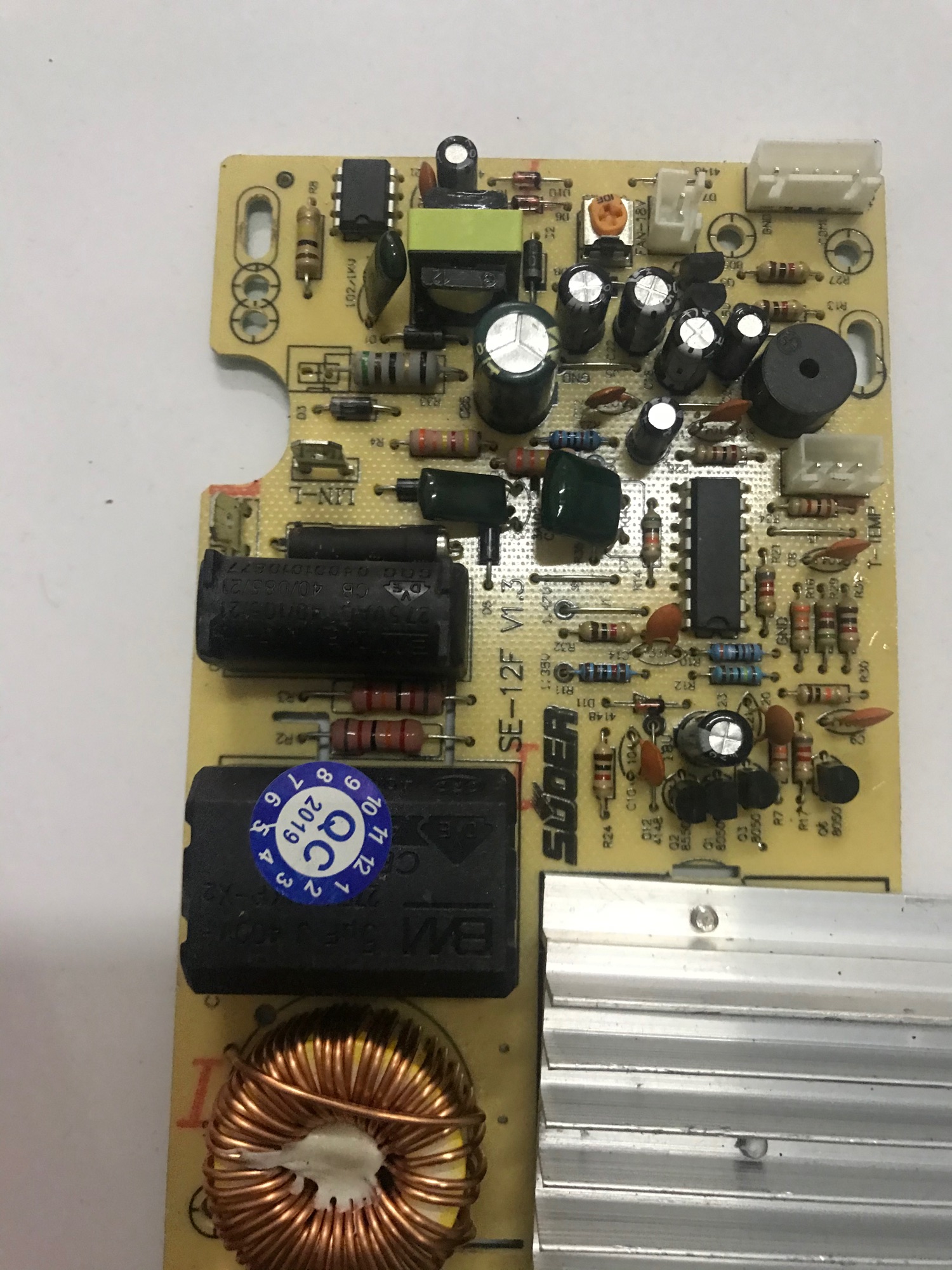 Bo mạch bếp từ đa năng phím cơ SE 12F