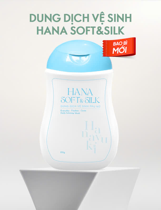Dung Dịch Vệ Sinh Hanayuki Hana Soft & Silk Cho Phụ Nữ 150ml