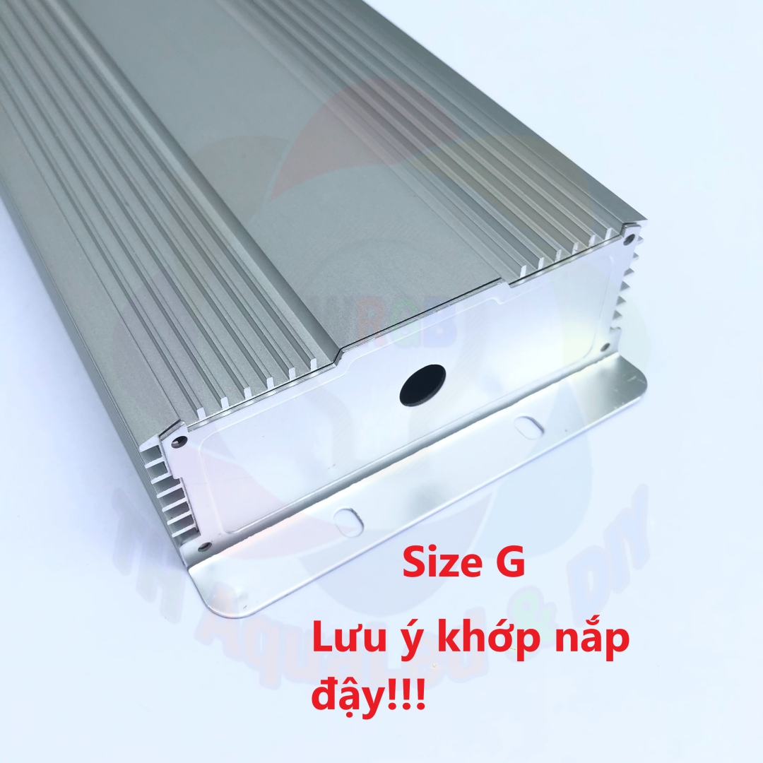 Hộp Nhôm Nguồn, Dimmer kĩ thuật nhiều kích thước, thiết kế tản nhiệt, DIY nguồn dimmer kĩ thuật