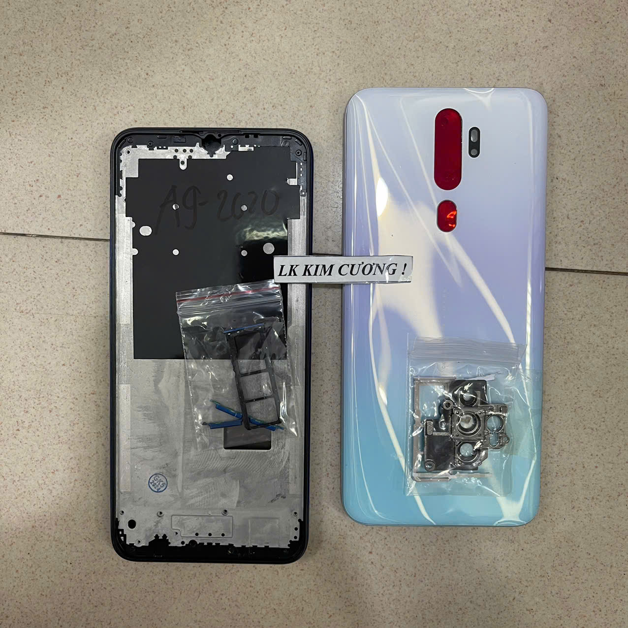Bộ vỏ oppo a9 2020 / a5 2020