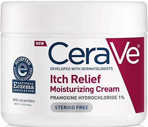Kem dưỡng cerave itchy relief moisturizing cream 340g