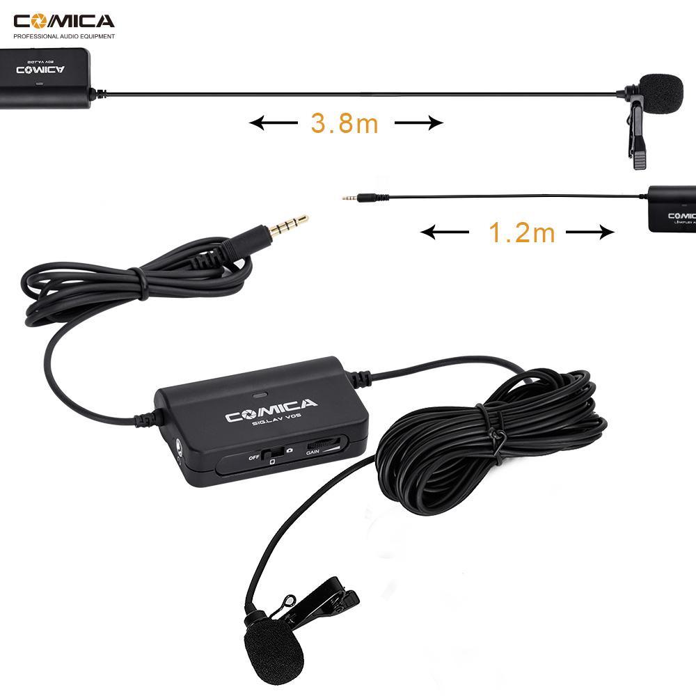 Comica CVM-SIG.LAV V05 - Micro gài áo cho điện thoại (6m)