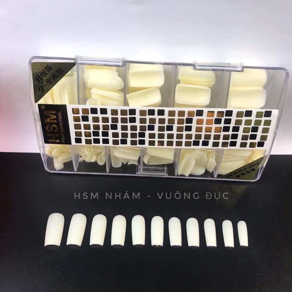 Móng úp hsm lẻ size - vuông nhám đục