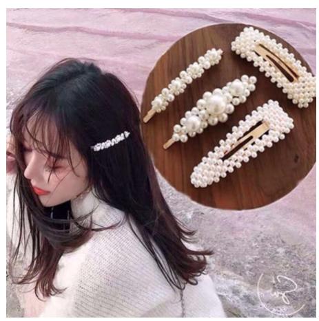 [HCM]Set 4 kẹp tóc Hàn quốc xinh xắn