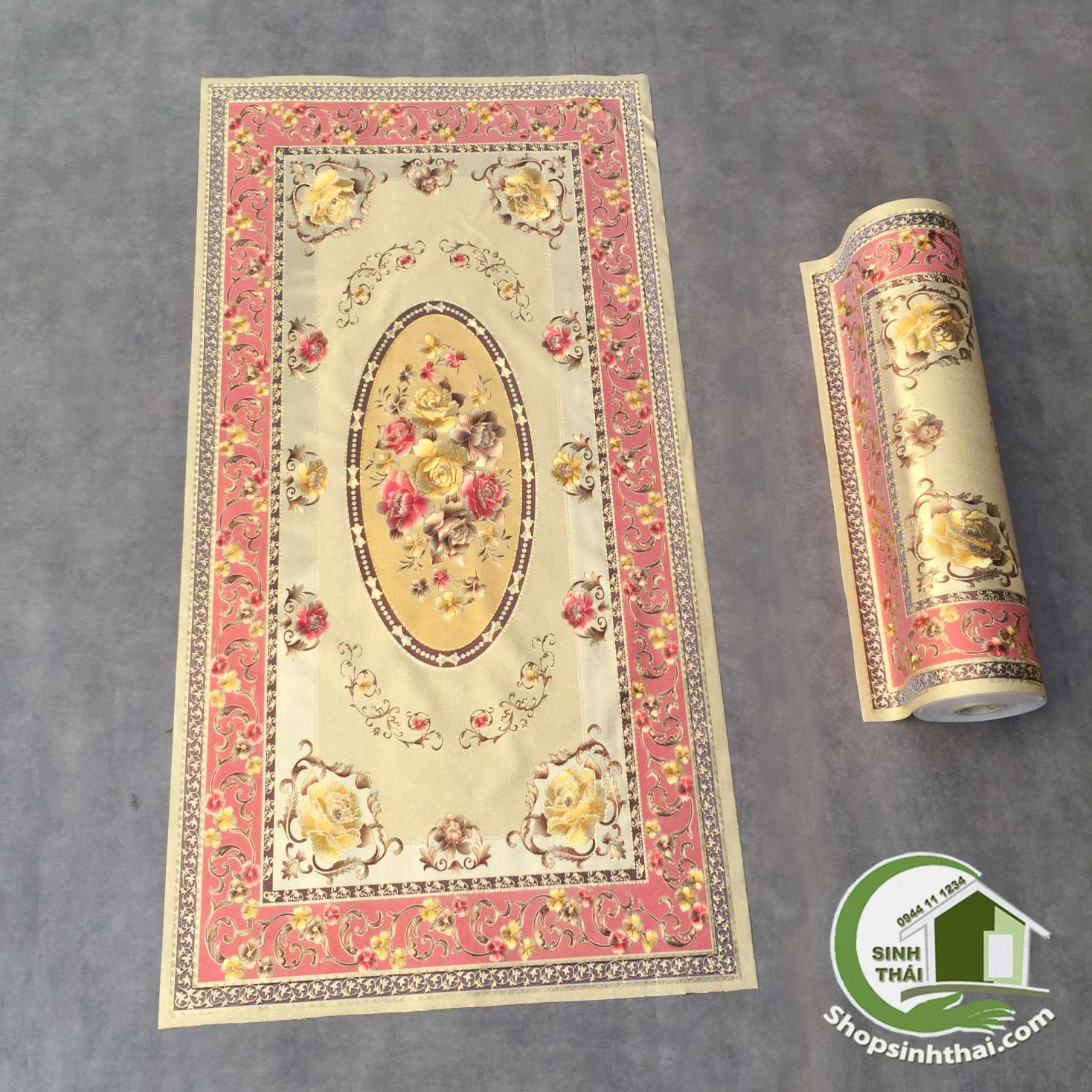 [HCM][ Tấm 60cm x 120cm hoa 3D ] Tấm khăn trải bàn bằng nhựa họa tiết nổi không thấm nước - Tấm hoa 3D - giao họa tiết ngẫu nhiên