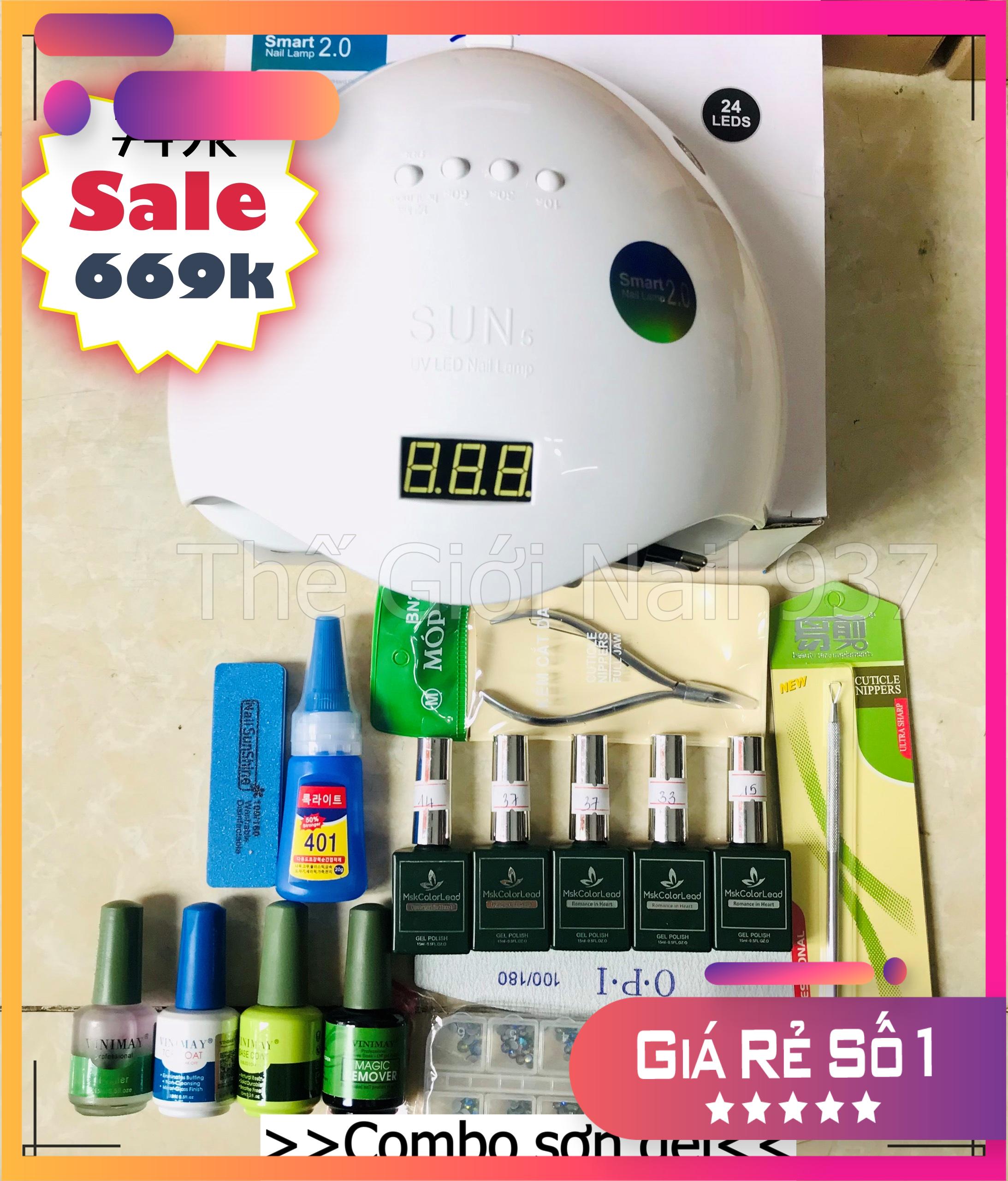 Combo đồ làm nail cơ bản 669k - tgn937
