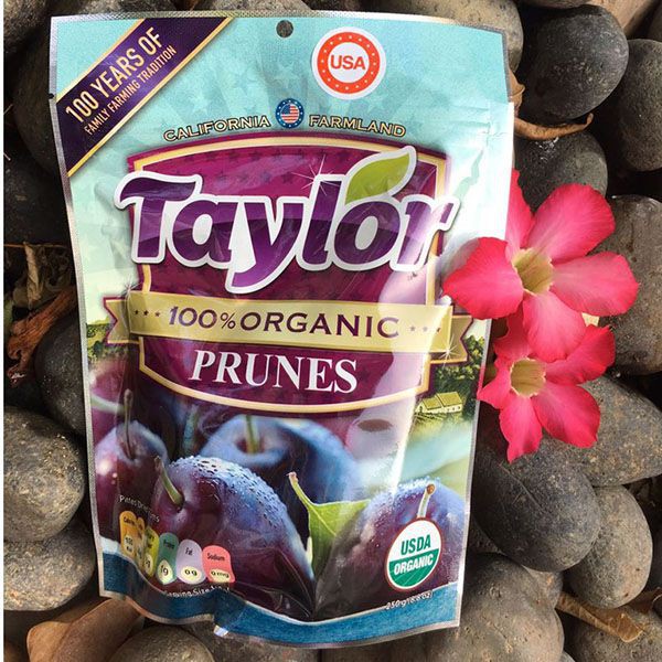 [HCM]250g Mận sấy khô Hữu Cơ Taylor Mỹ ( Nhập khẩu )