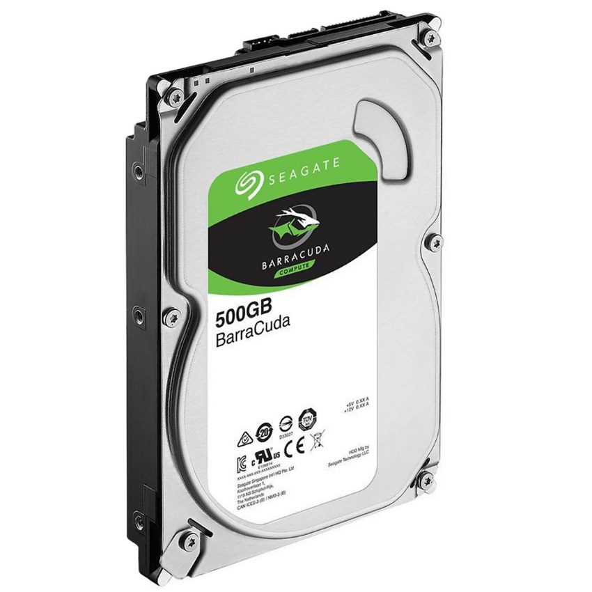 Ổ cứng gắn trong seagate BARRACUDA 500GB chuyên dùng cho PC, máy tính để bàn, camera... Bảo hành 2 năm