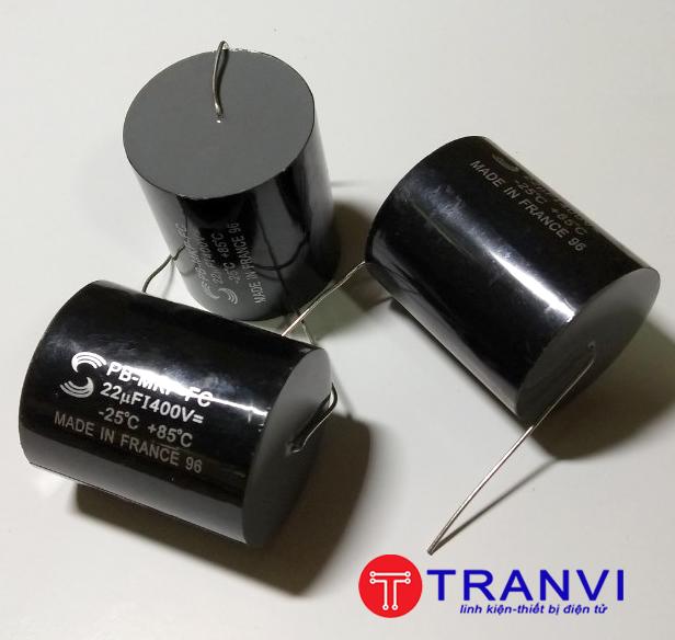 TỤ PHÂN TẦN LOA 22MF 400V-BỘ 2 CÁI