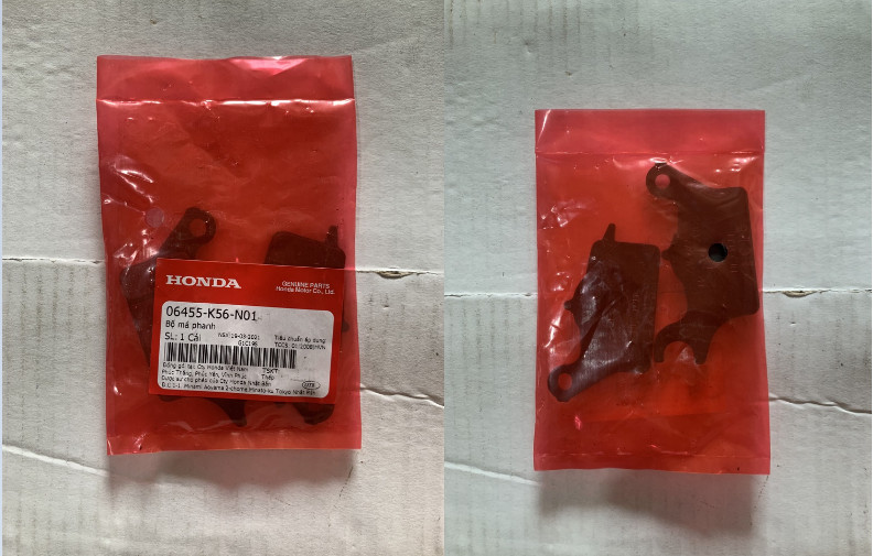 Bộ má phanh wave 110 , wave blade, winner trước