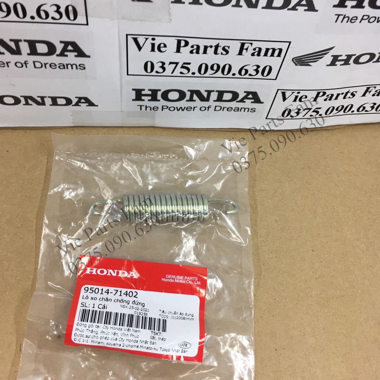 Lò xo chân chống Honda