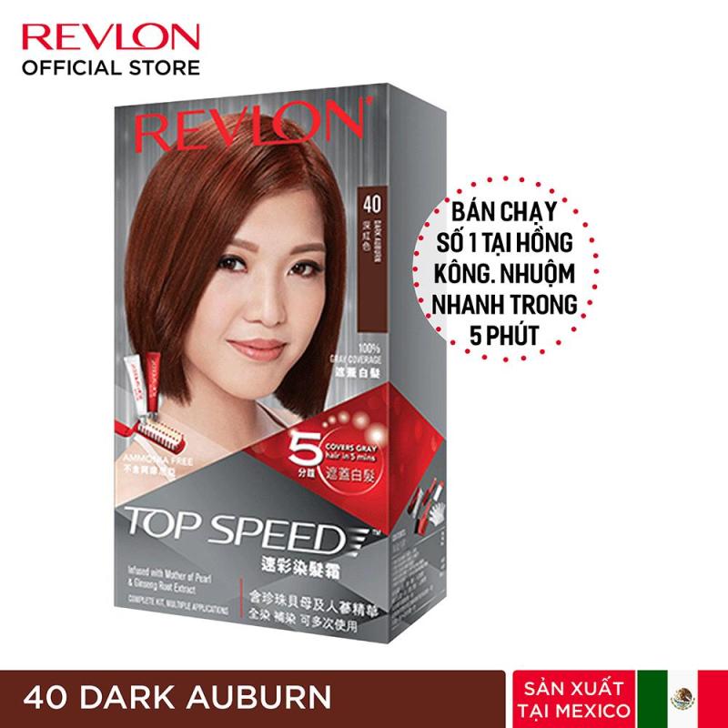Nhuộm tóc phủ bạc Revlon TopSpeed dành cho nữ cao cấp