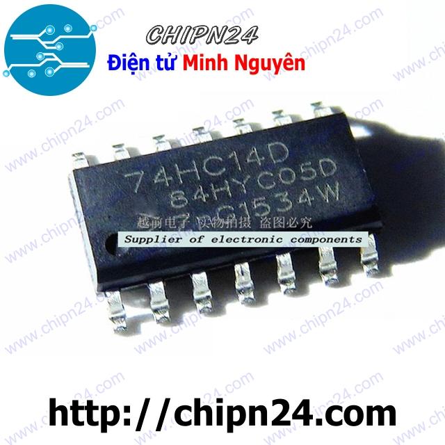 [3 con] (SOP) IC Dán 74HC14 SOP-14 (SMD) (74HC14D 7414)