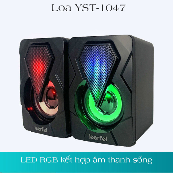 Bảng giá Loa máy tính vi tính mini laptop LED để bàn bass giá rẻ  - K1277 Phong Vũ