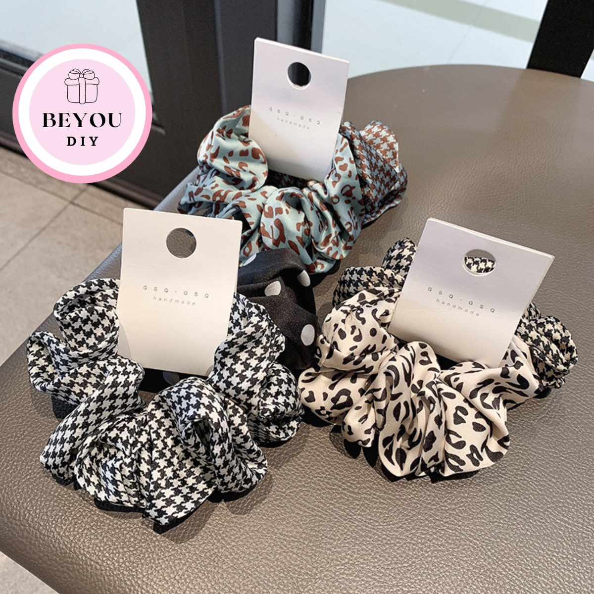 Cột Tóc Phong Cách Cổ Điển, Dây Cột Tóc Dễ Thương - BEYOU