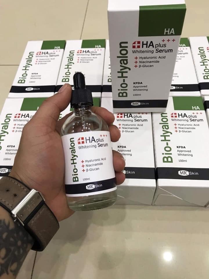 Serum HA Plus Whitening 100ml dưỡng da
