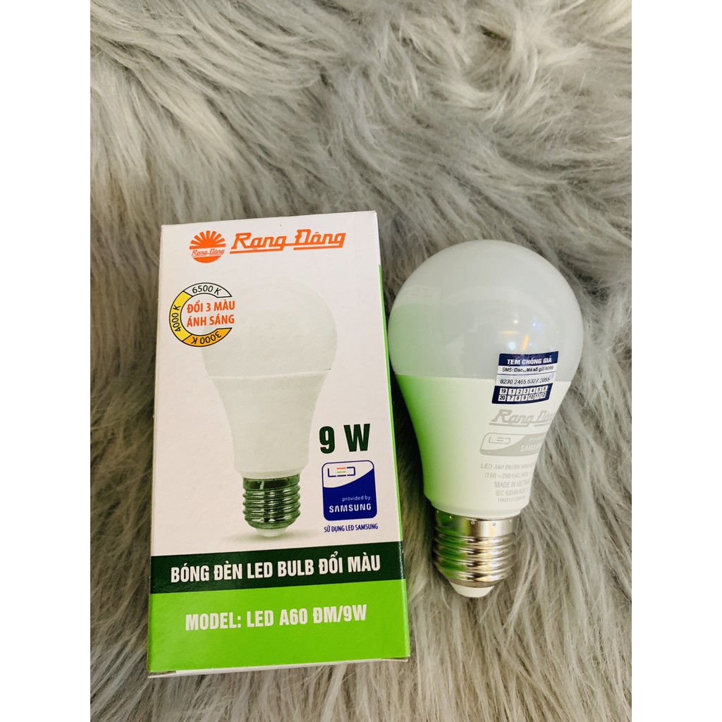 Bóng đèn LED Bulb tròn 9W Rạng Đông Model: A60N1/9W