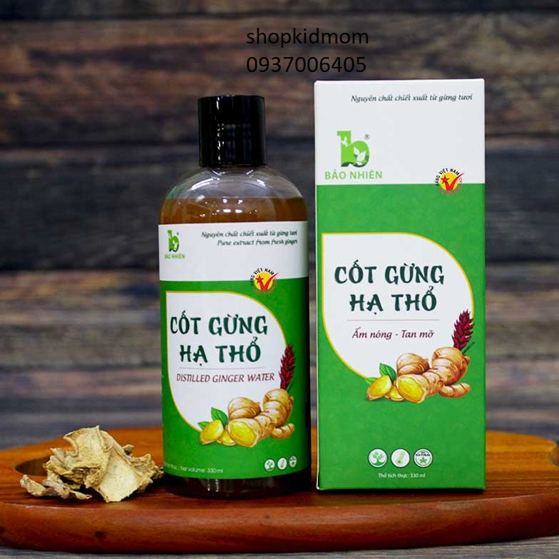 Cốt Gừng Hạ Thổ Bảo Nhiên Dành Cho Mẹ