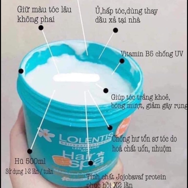 Ủ tóc Lolentis Thái Lan siêu mềm mượt cam kết sản phẩm đúng mô tả chất lượng đảm bảo an toàn cho người sử dụng