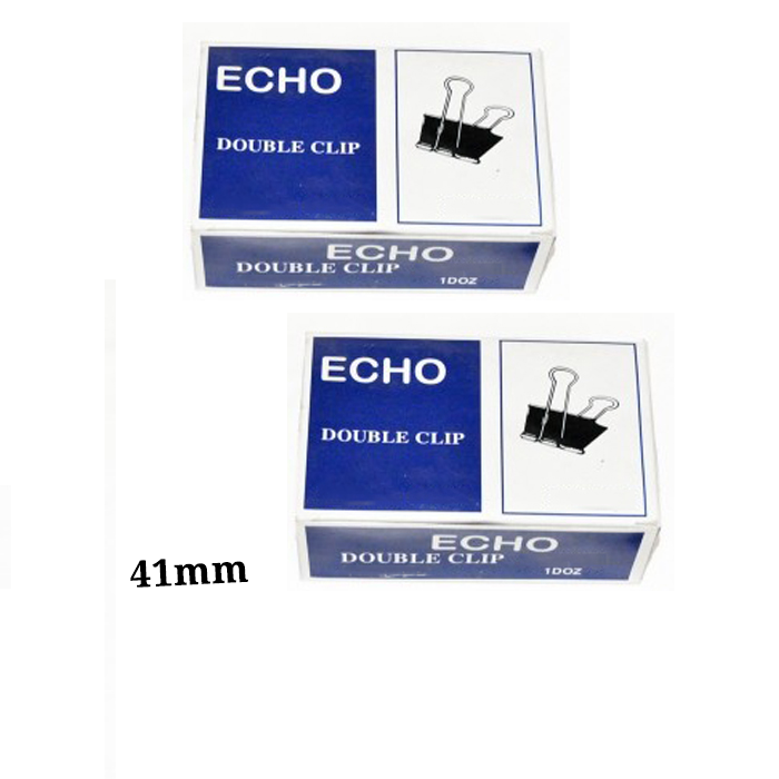 Combo 3 hộp kẹp tài liệu Echo (15mm,19mm,32mm,41mm,51mm,25mm)