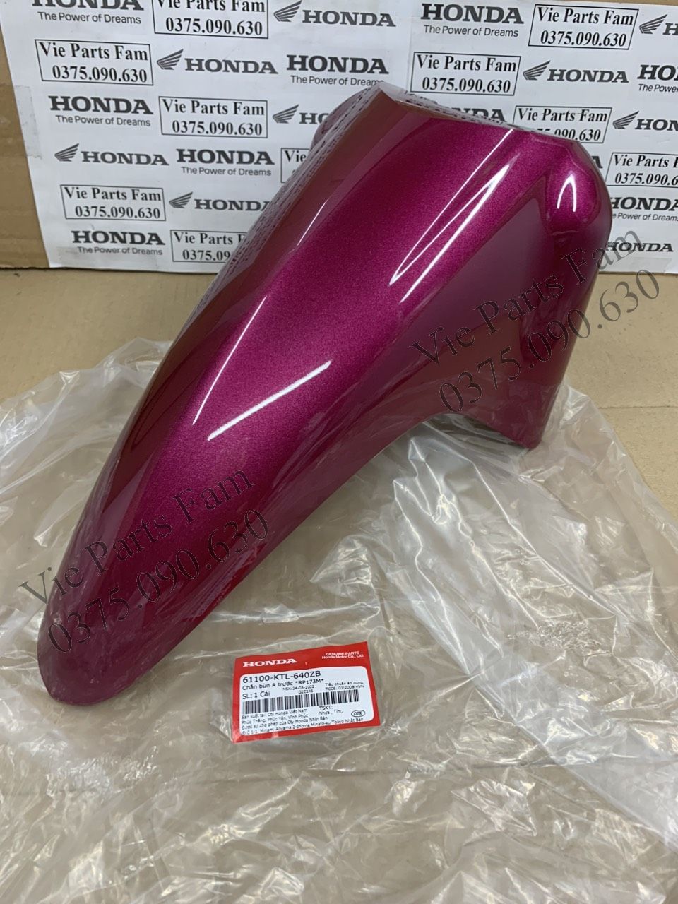 Dè trước phần nhựa sơn Wave RS100, Wave S100, Wave A100, Wave cá 100, Wave rồng 100, hàng din Honda mới 100%