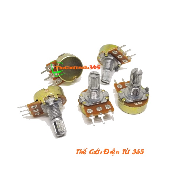 5 Chiết Áp Bi Đơn 50K Ohm B50K