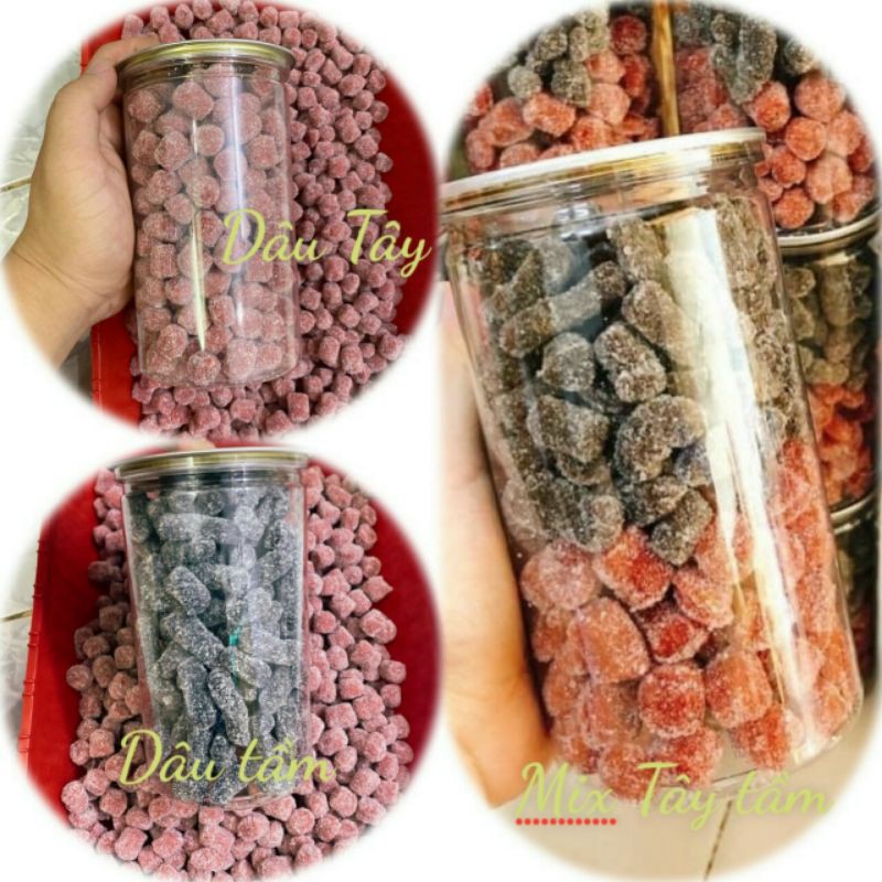 (1kg) mứt dâu tây Đà Lạt
