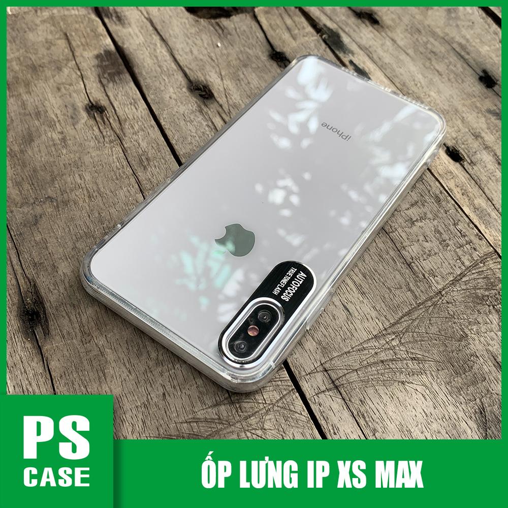 Ốp lưng bảo vệ camera dành cho iPhone XS Max - Màu đen - PS Case phân phối