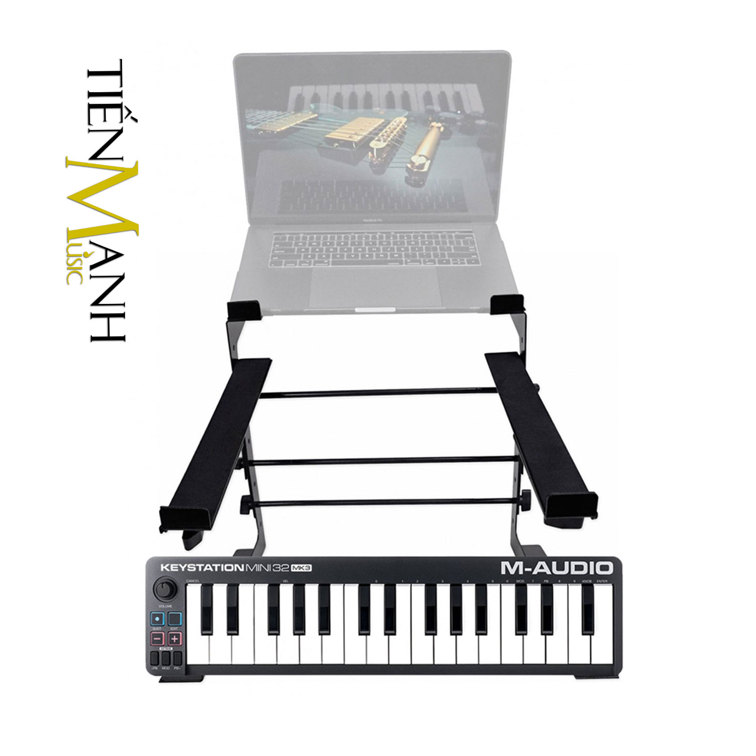 M-Audio Keystation Mini 32 MK3 Ultra Portable USB MIDI Keyboard Controller MKIII MAudio Bàn phím làm nhạc - Sản xuất âm nhạc producer