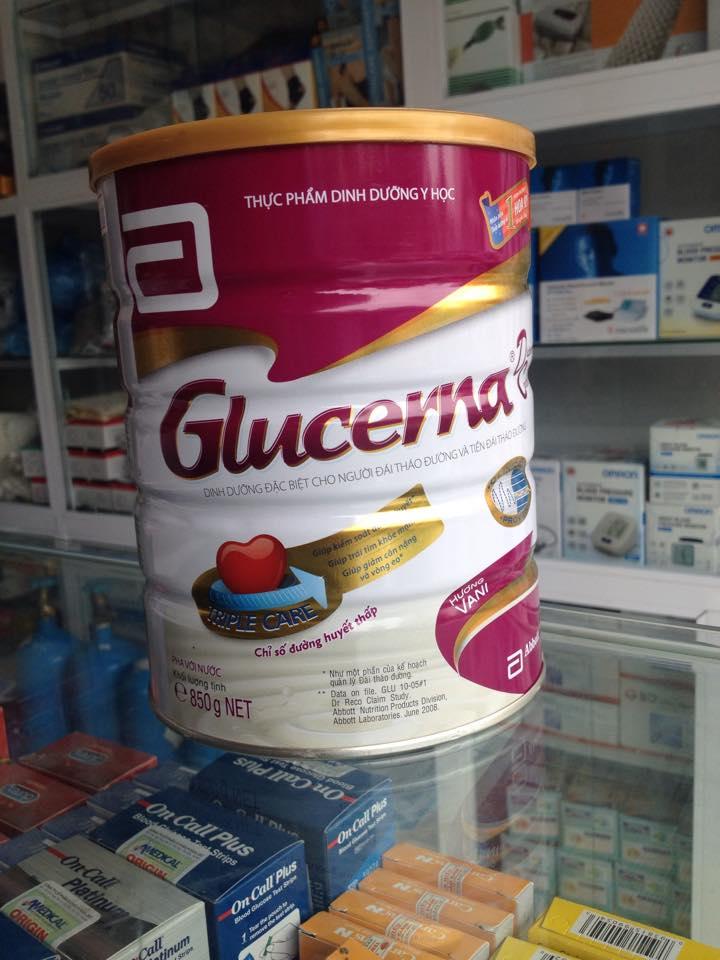 Sữa bột Glucerna cho người bệnh Tiểu Đường (Abbott, lon 400g)