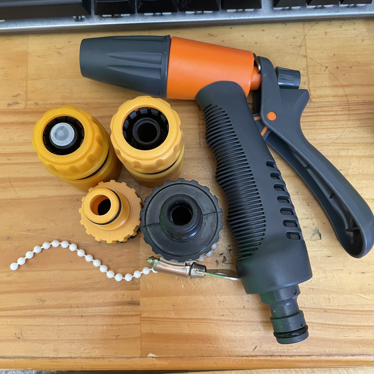 5 PCs set. connect 16mm soft hose with irrigation spray gun, convenient car wash. 000 713