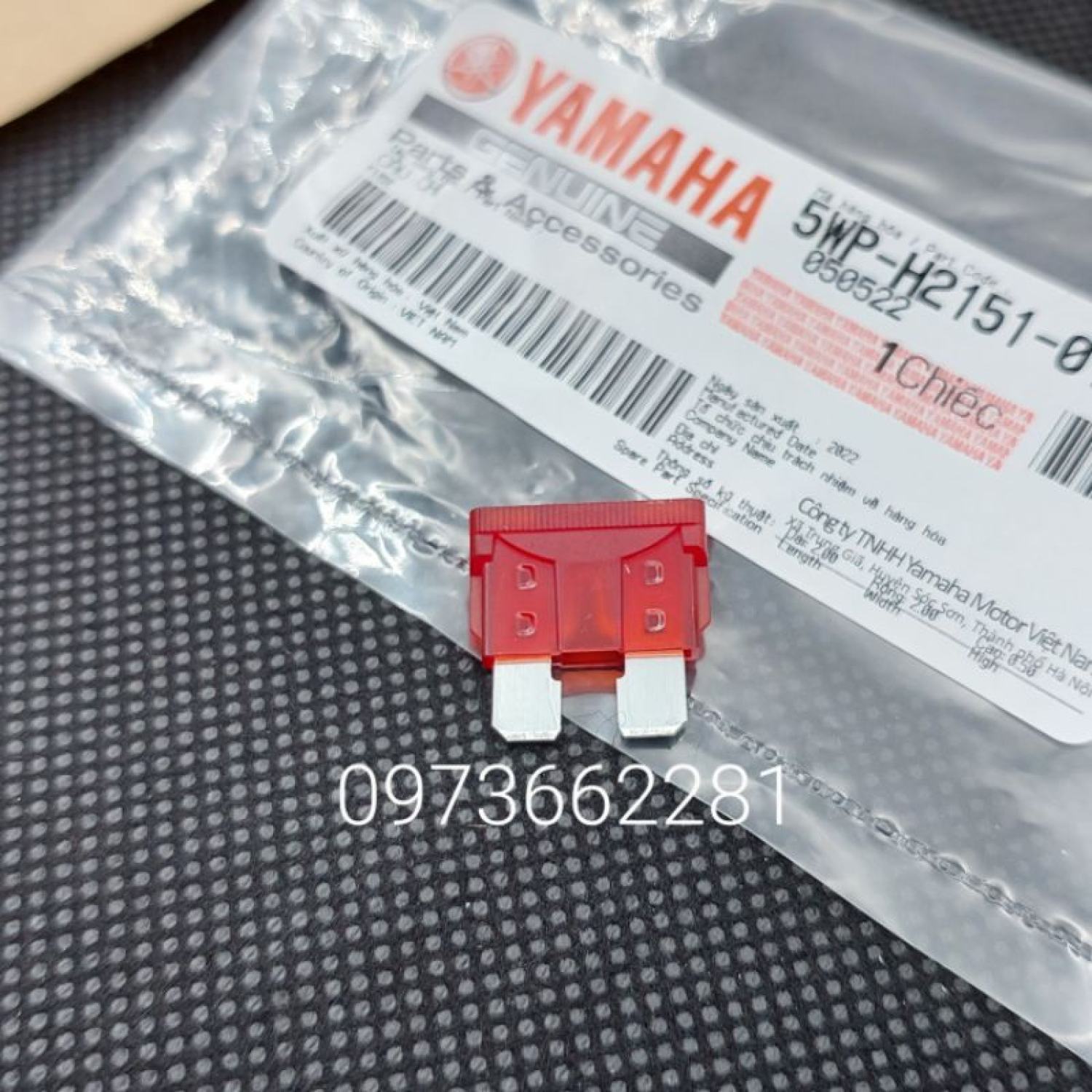 Cầu chì bình điện ắc quy xe exciter 135, mio...zin yamaha