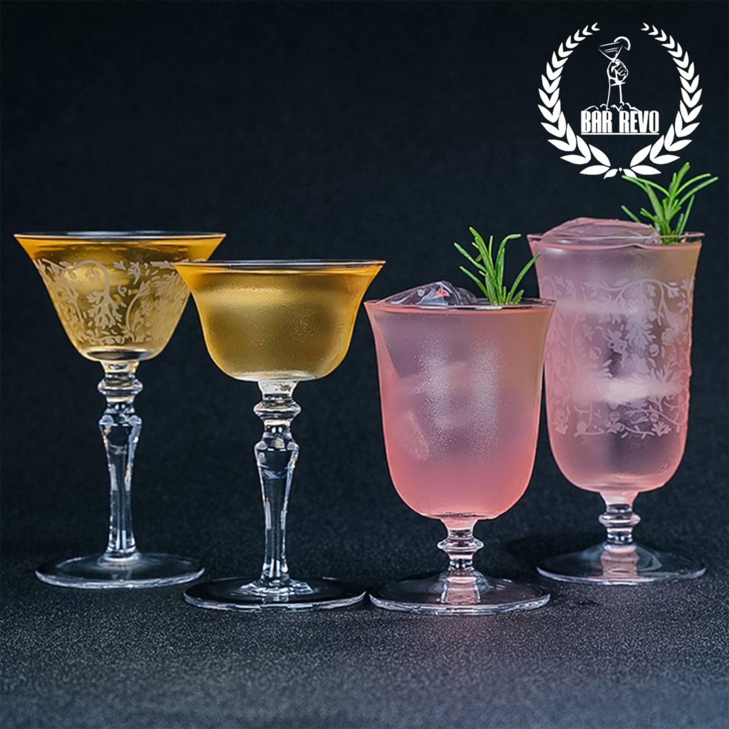 Japanese Style Cocktail Glass - Ly Thủy Tinh