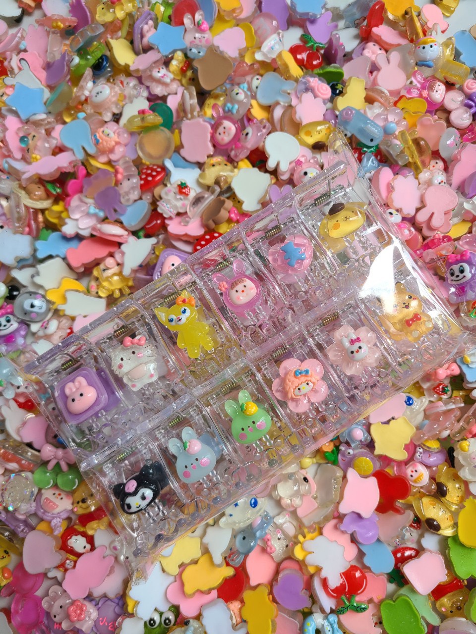 01 Kẹp càng cua (gấp tóc) 3 răng hoạt hình icon xinh xắn Phụ Kiện 68 (ngẫu nhiên)