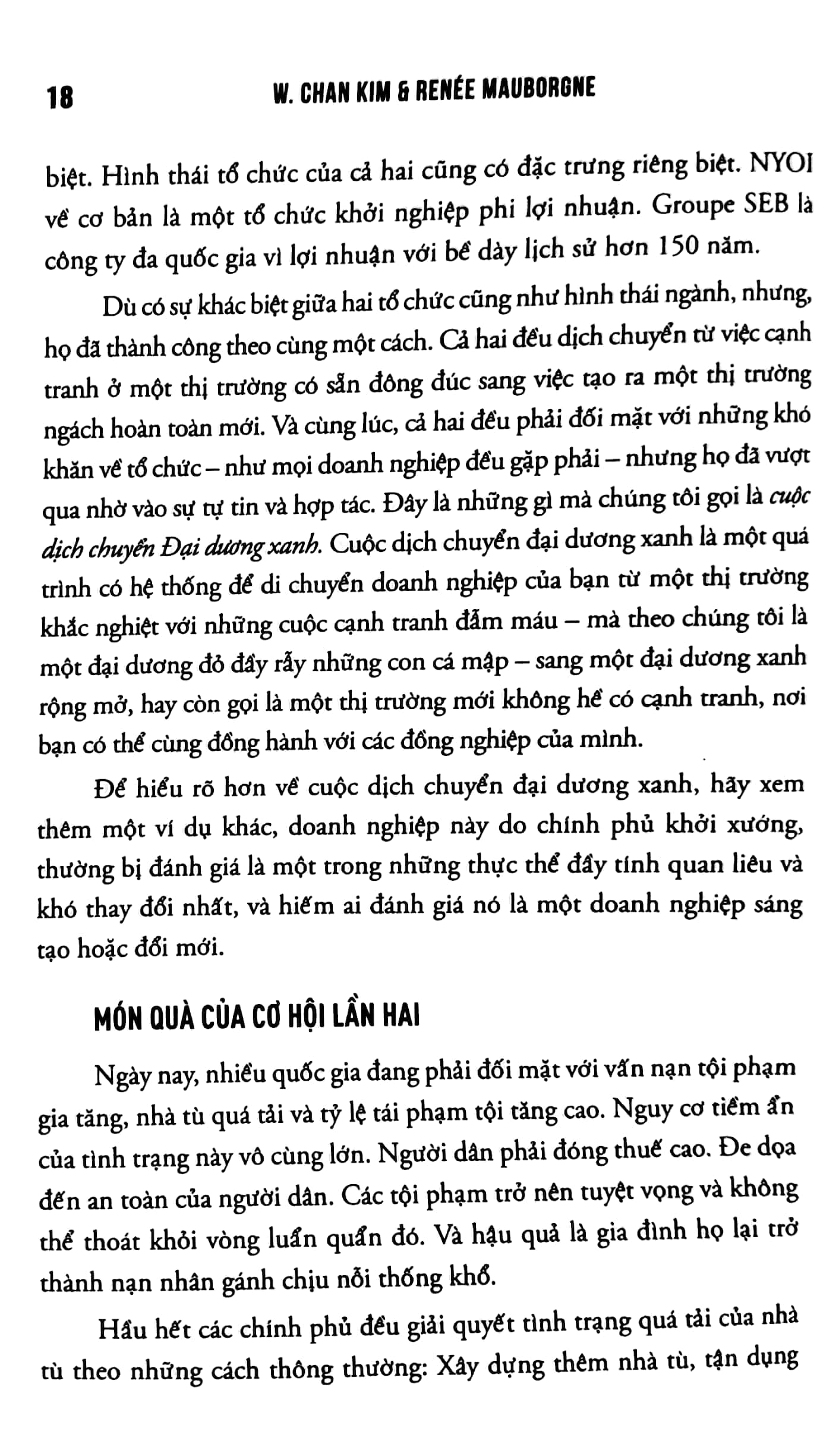Sách Fahasa - Cuộc Dịch Chuyển Đại Dương Xanh