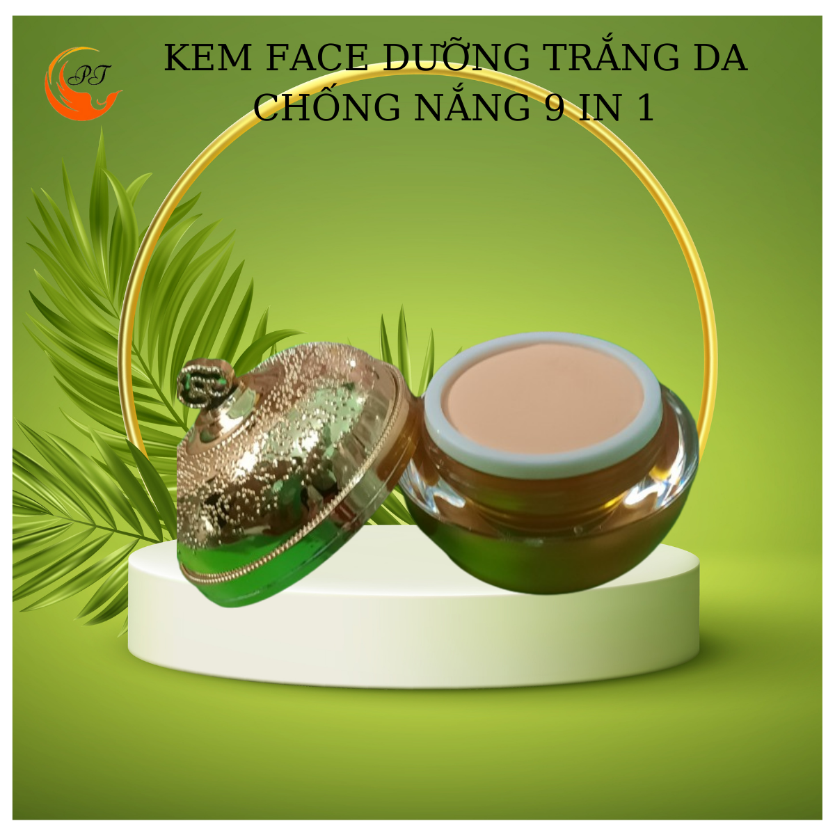 Kem nhân sâm dưỡng trắng 9 in 1 nhân sâm làm Mờ Thâm, Nám, Sạm, Tàn Nhang chăm sóc da mặt bảo vệ da chống nắng dưỡng trắng da