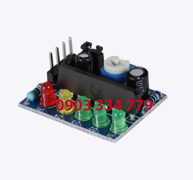 Mạch nháy theo nhạc 5 led