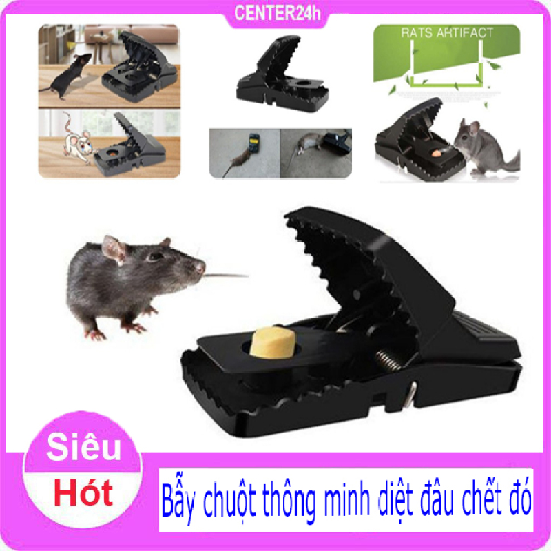Bẫy chuột thông minh, không có hoá chất độc hại, dễ dàng trong việc lắp, cho mồi, đặt bãy - PepSi Shop9x
