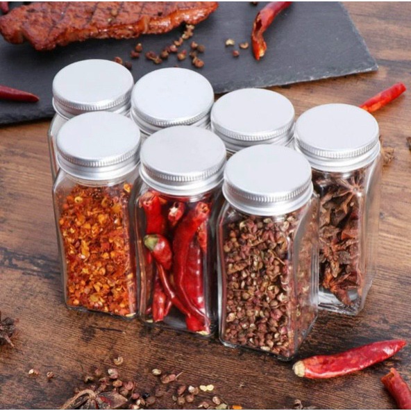 BỘ 2 HŨ THỦY TINH ĐỰNG TIÊU