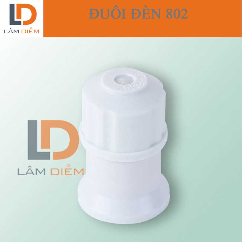 Bộ 2 đuôi bóng đèn E27 802