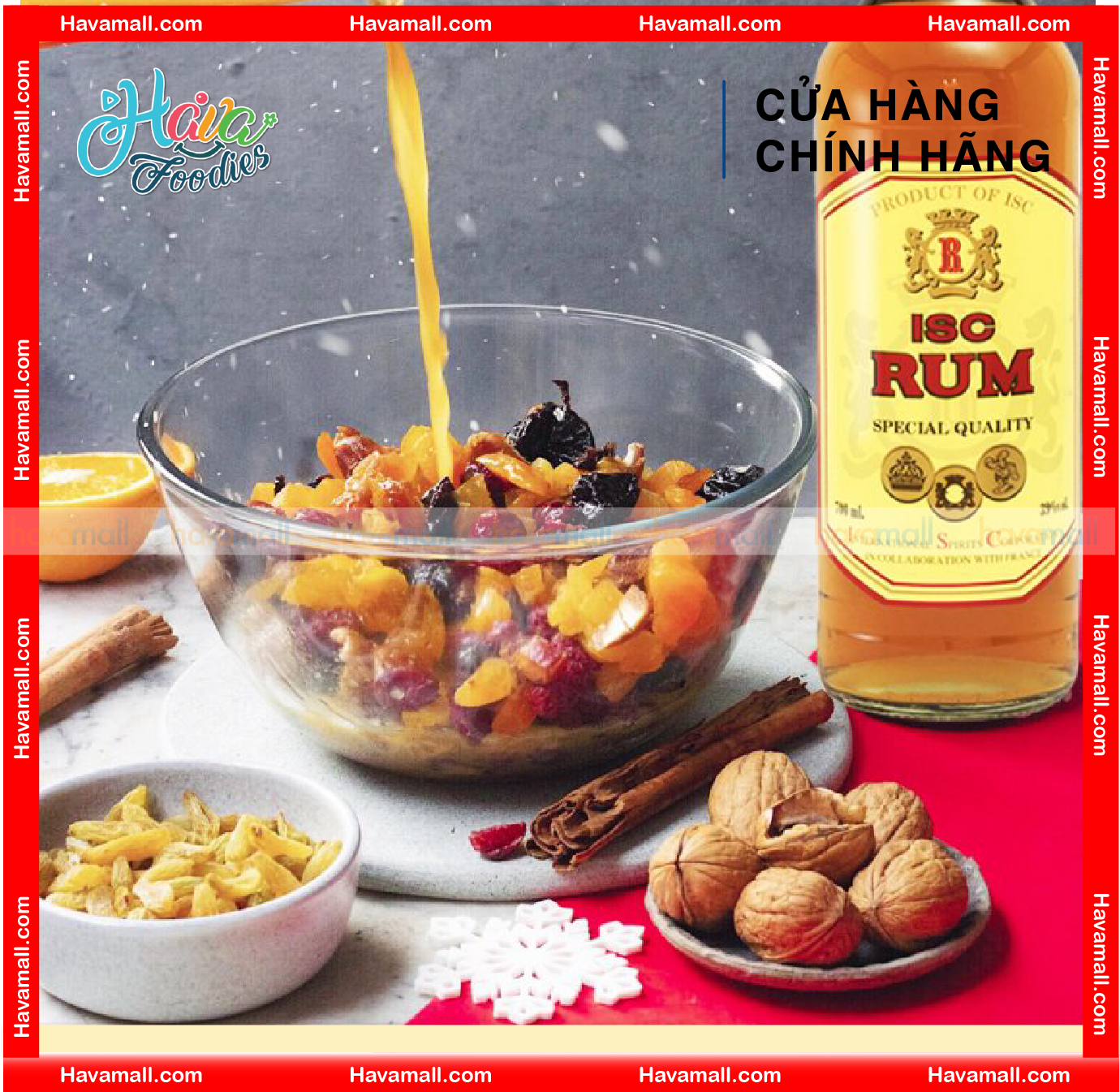 Rư.ợ.u Rum ISC 100ml – Nguyên Liệu Làm Bánh, Pha Chế