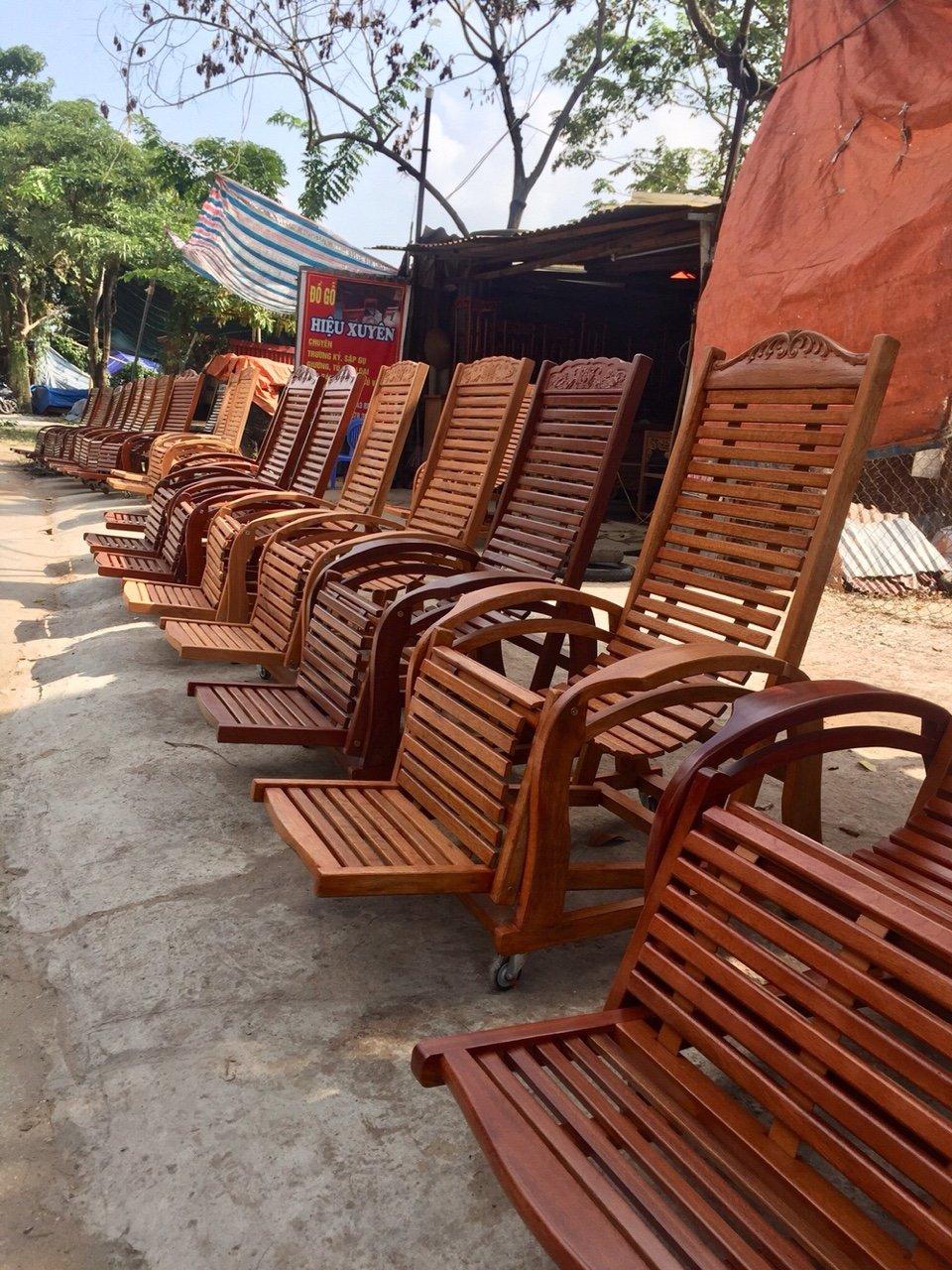 ghế lười gỗ lim