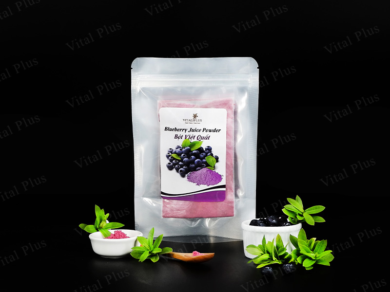 Bột việt quất 100 gram - Blueberry Juice Powder - Anise Shop - Vital Plus