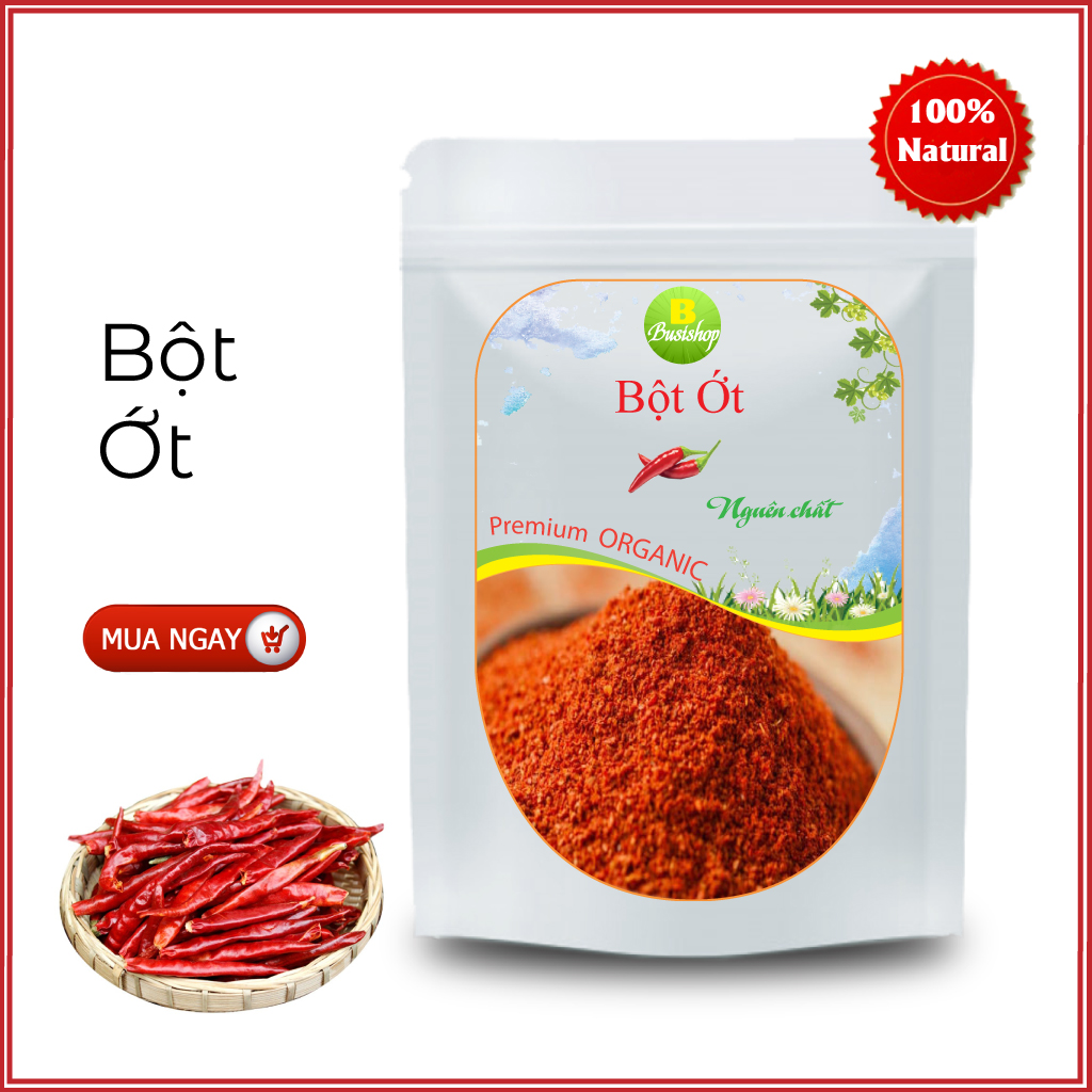 Bột Ớt Nguyên Chất 100g