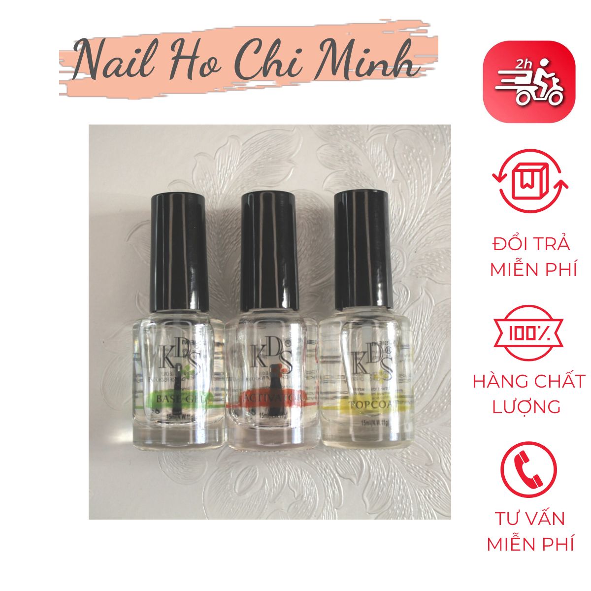[HCM]Bộ 3 liên kết bột nhúng KDS chính hãng