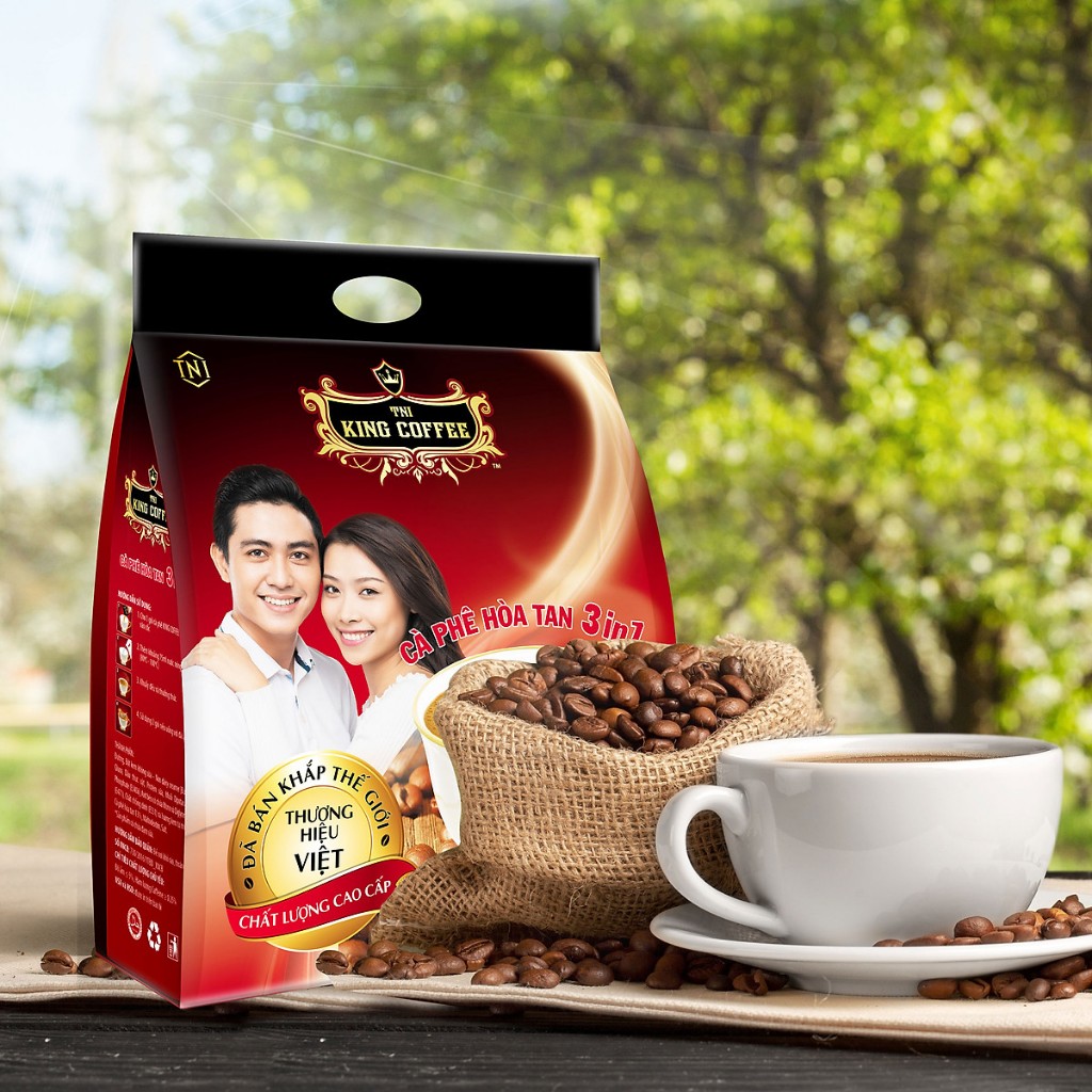 Cà Phê Hòa Tan 3In1 King Coffee - 45 gói * 16g