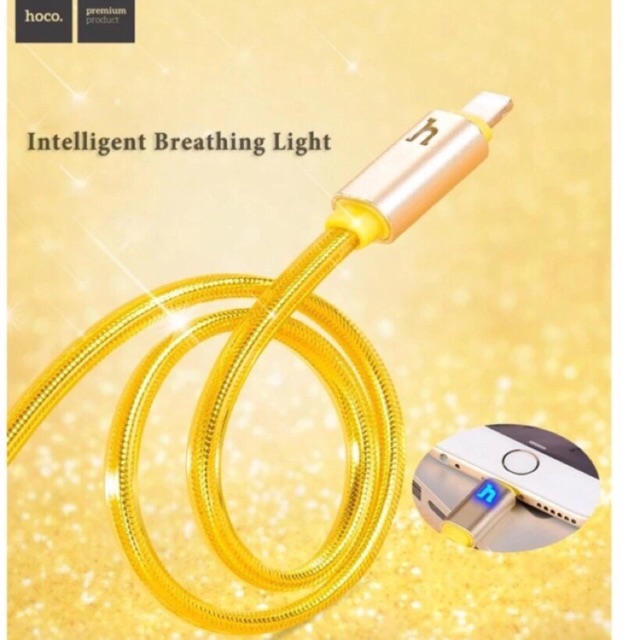 Cáp sạc hoco upl12 báo pin đầy chống đức - sạc upl12 cho iphone chính hãng