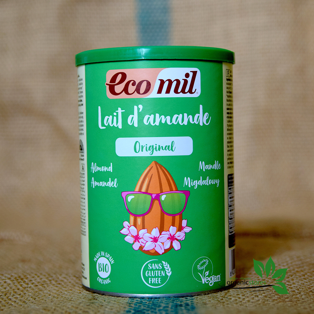 Organic almond powder sugar 400g-ECOMIL